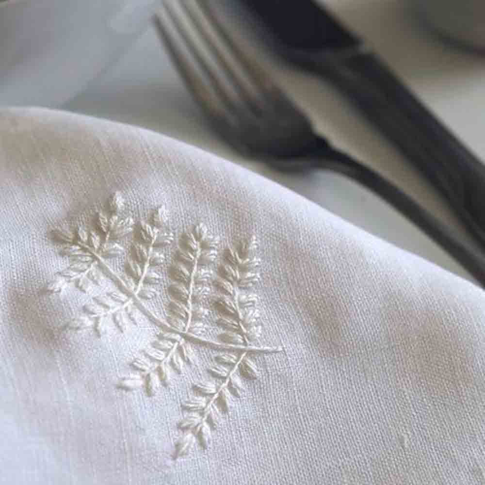 Luxury Hand Embroidery Napkin