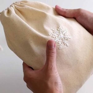 Christmas Embroidery Bag