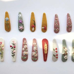 Enchanted Garden Hair Clip Collection