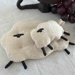 Sheep Handmade Hanging Decor or Coaster-1