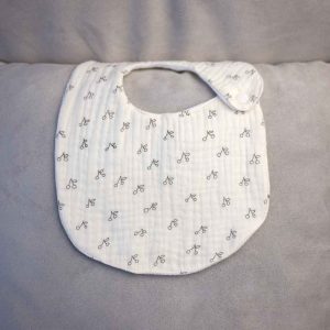 baby muslin bibs with snap