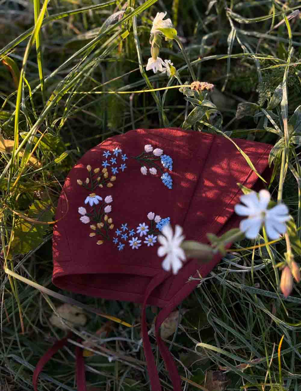 Linen Delight: Handcrafted Baby Cap for Little Explorers 4